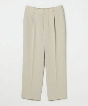 【MOGA】【Lサイズ】マカロンツイルソフトテーパードパンツ 詳細画像 ベージュ 1