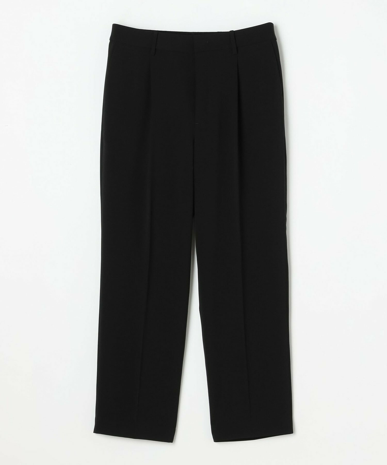 【MOGA】【Lサイズ】マカロンツイルソフトテーパードパンツ 詳細画像 ブラック 2