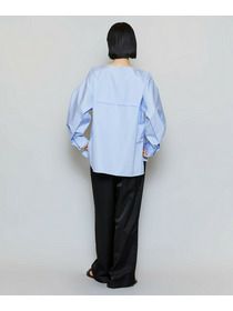 【MOGA】【Lサイズ】クレープサテンワイドパンツ 詳細画像 ベージュ 10