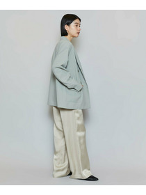 【MOGA】【Lサイズ】クレープサテンワイドパンツ 詳細画像 ベージュ 15