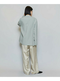 【MOGA】【Lサイズ】クレープサテンワイドパンツ 詳細画像 ベージュ 16