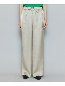 【MOGA】【Lサイズ】クレープサテンワイドパンツ 詳細画像 ベージュ 19