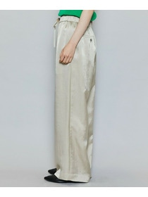 【MOGA】【Lサイズ】クレープサテンワイドパンツ 詳細画像 ベージュ 20