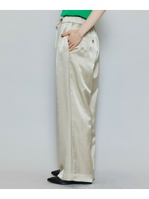 【MOGA】【Lサイズ】クレープサテンワイドパンツ 詳細画像 ベージュ 21