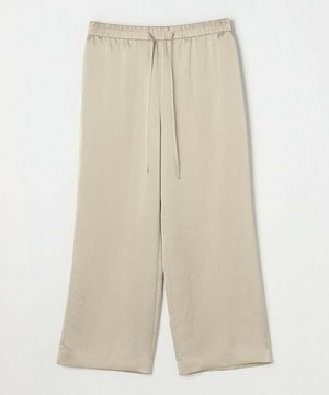 【MOGA】【Lサイズ】クレープサテンワイドパンツ 詳細画像 ベージュ 1