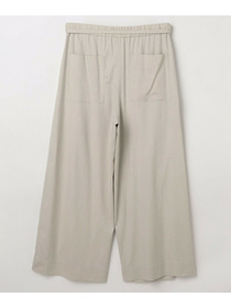 【MOGA】【Lサイズ】ドライリネンストレッチワイドパンツ 詳細画像 ブラック 26