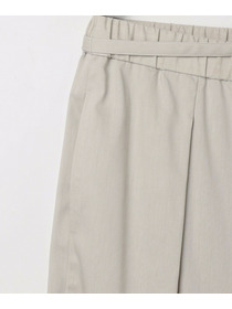 【MOGA】【Lサイズ】ドライリネンストレッチワイドパンツ 詳細画像 ブラック 29