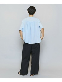 【MOGA】【Lサイズ】ドライリネンストレッチワイドパンツ 詳細画像 ブラック 8