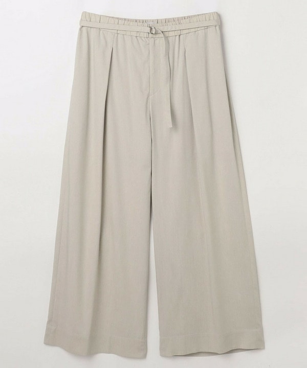 【MOGA】【Lサイズ】ドライリネンストレッチワイドパンツ