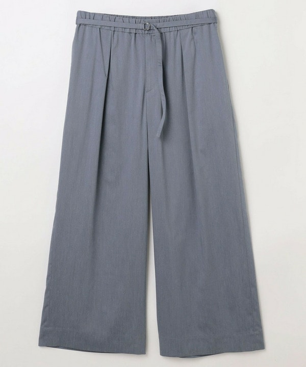 【Lサイズ】ドライリネンストレッチワイドパンツ【Lサイズ】ドライリネンストレッチワイドパンツ