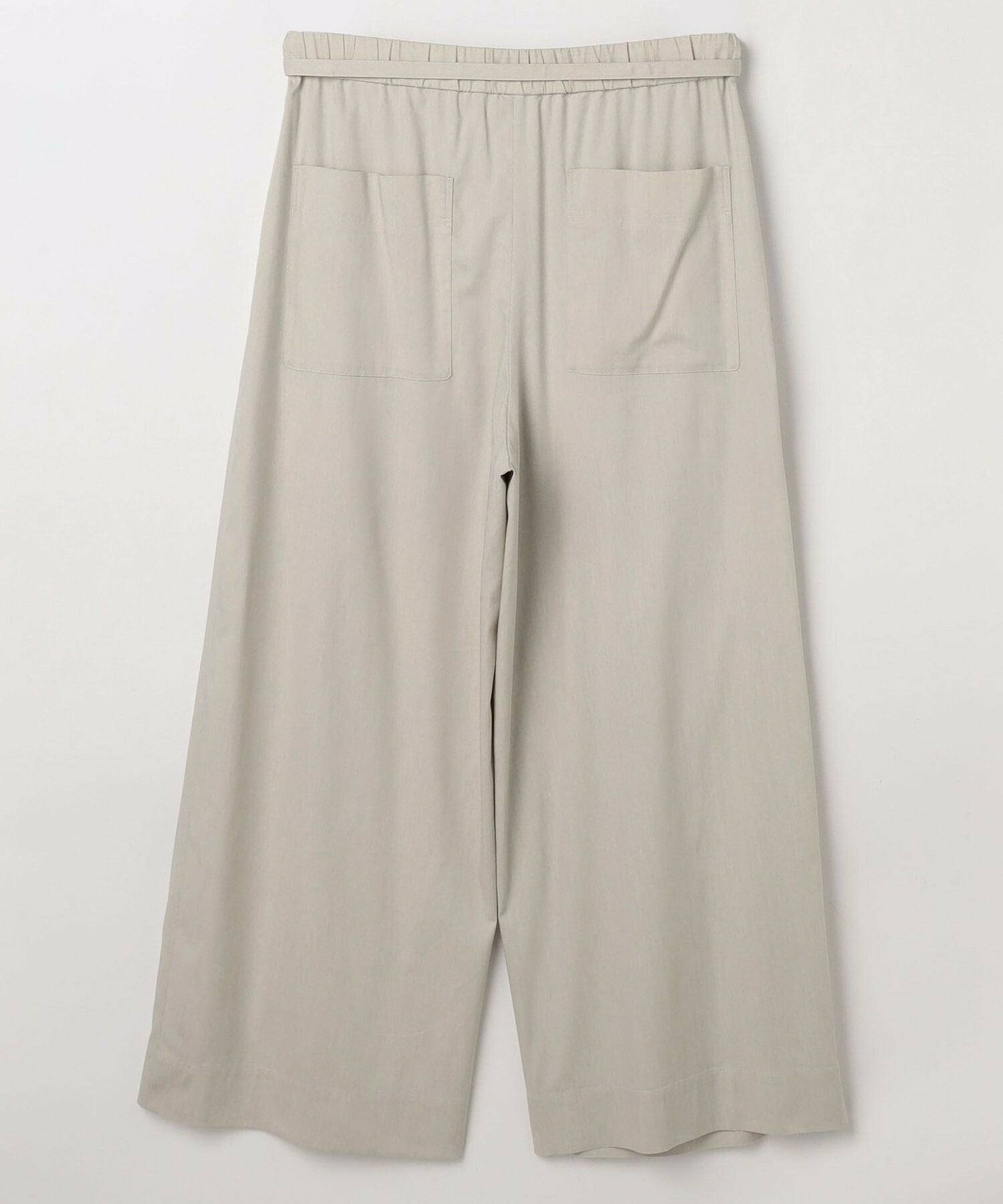 【MOGA】【Lサイズ】ドライリネンストレッチワイドパンツ 詳細画像 ブラック 26