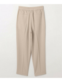 【MOGA】【Lサイズ】ソフトツイルセンタープレステーパードパンツ 詳細画像 ベージュ 2