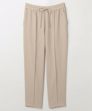 【MOGA】【Lサイズ】ソフトツイルセンタープレステーパードパンツ 詳細画像 ベージュ 1