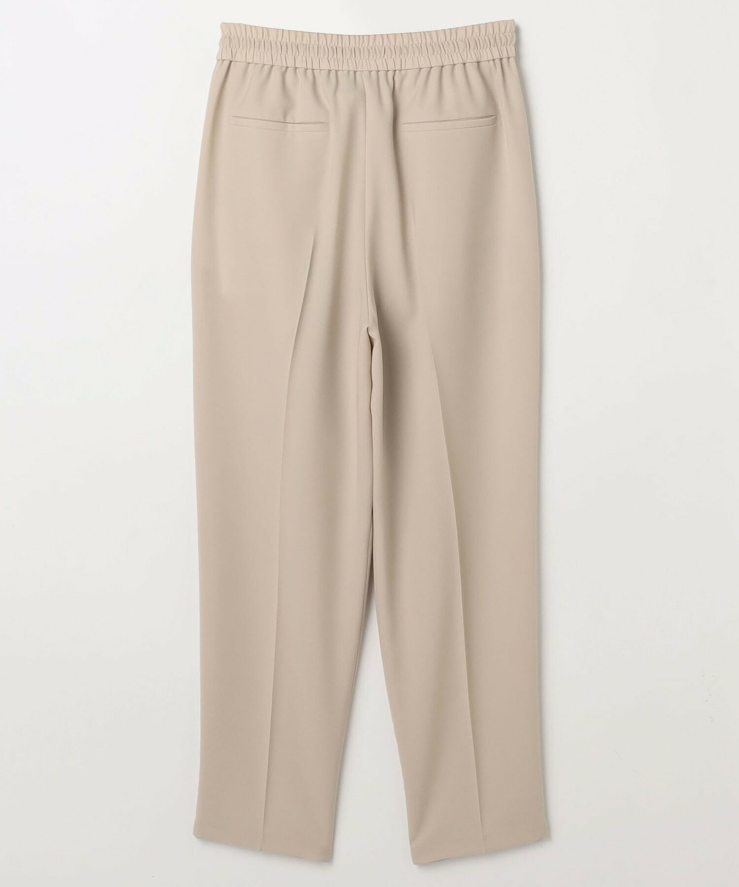 【MOGA】【Lサイズ】ソフトツイルセンタープレステーパードパンツ 詳細画像 ベージュ 2