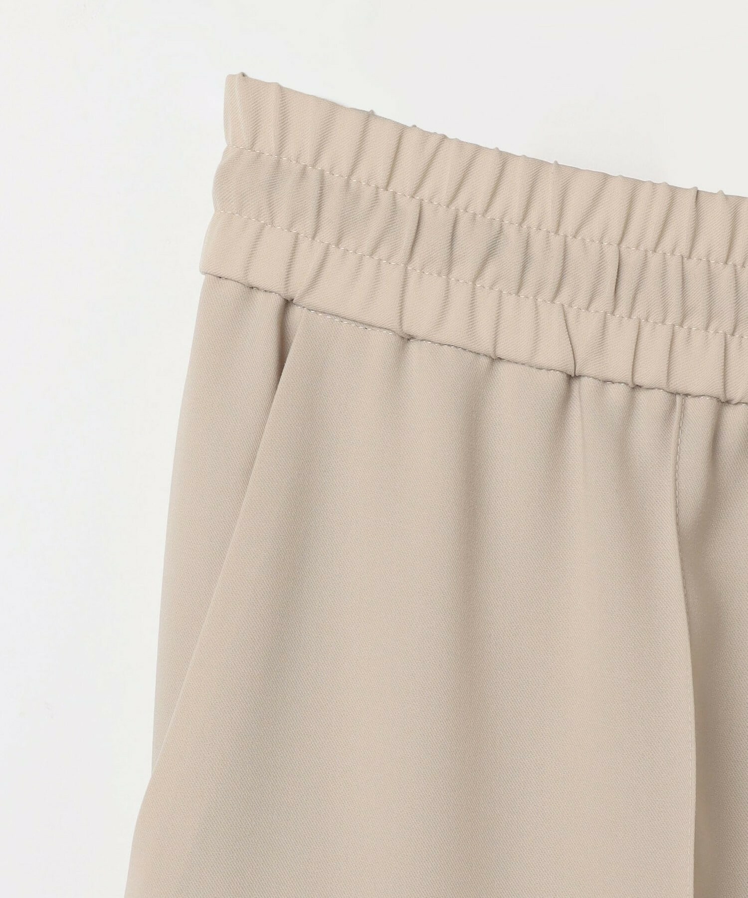 【MOGA】【Lサイズ】ソフトツイルセンタープレステーパードパンツ 詳細画像 ベージュ 4