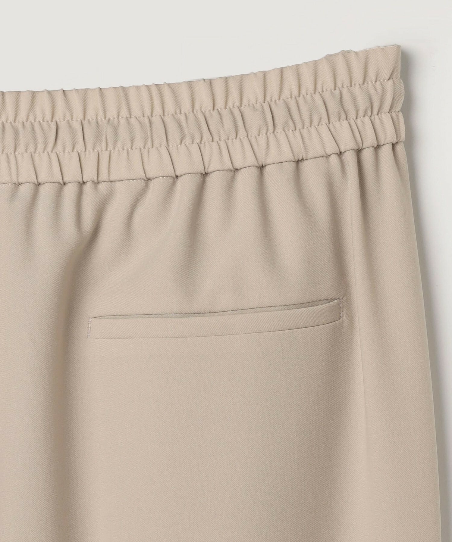 【MOGA】【Lサイズ】ソフトツイルセンタープレステーパードパンツ 詳細画像 ベージュ 5