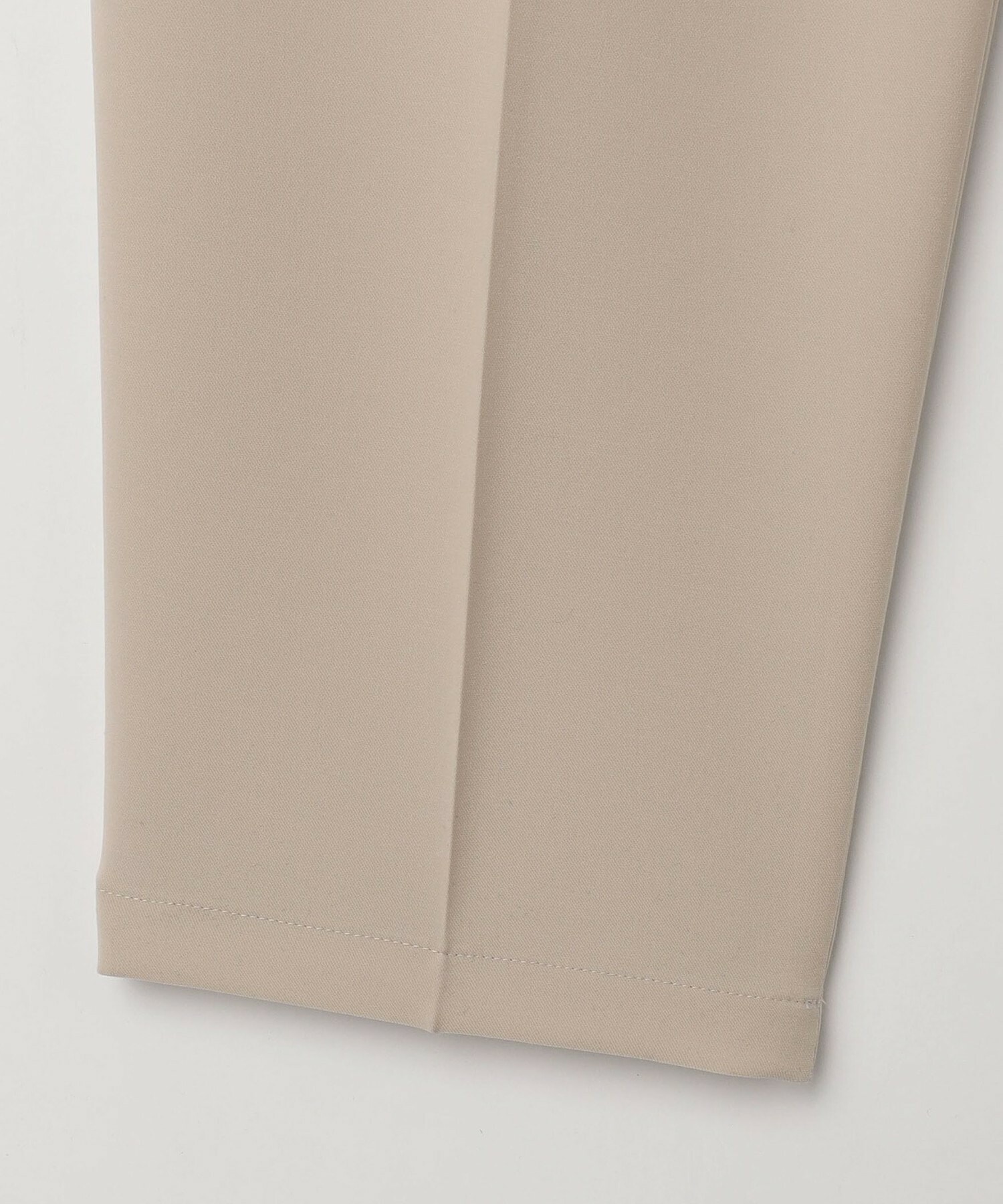 【MOGA】【Lサイズ】ソフトツイルセンタープレステーパードパンツ 詳細画像 ベージュ 6