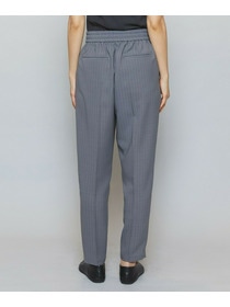 【MOGA】【Lサイズ】ソフトツイルストライプセンタープレステーパードパンツ 詳細画像 グレー系その他 20