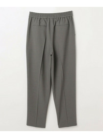 【MOGA】【Lサイズ】ソフトツイルストライプセンタープレステーパードパンツ 詳細画像 グレー系その他 22