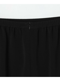 【MOGA】【Lサイズ】マカロンツイルストレートロングスカート 詳細画像 ブラック 26