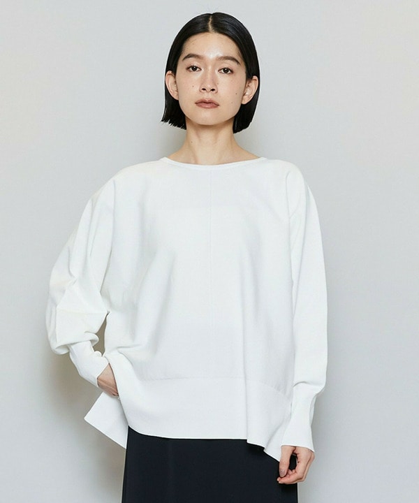 【Lサイズ】コットンフォートニット 詳細画像 ホワイト 2