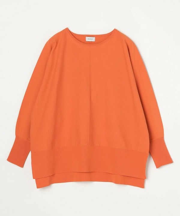 【Lサイズ】コットンフォートニット 詳細画像 オレンジ 1