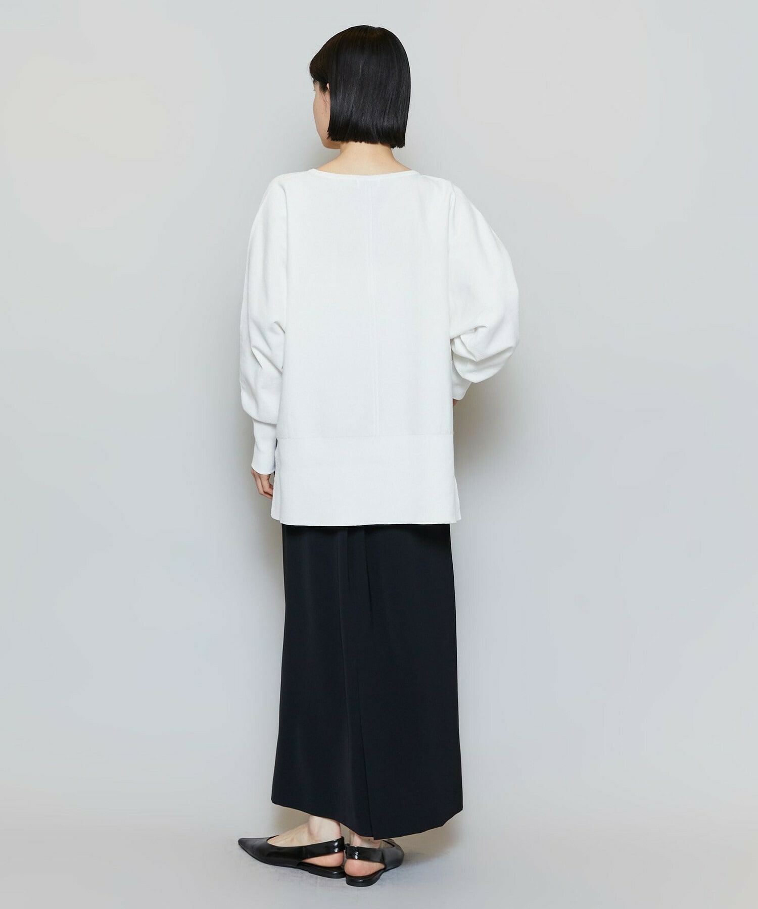 【MOGA】【Lサイズ】コットンフォートニット 詳細画像 ダークネイビー 10