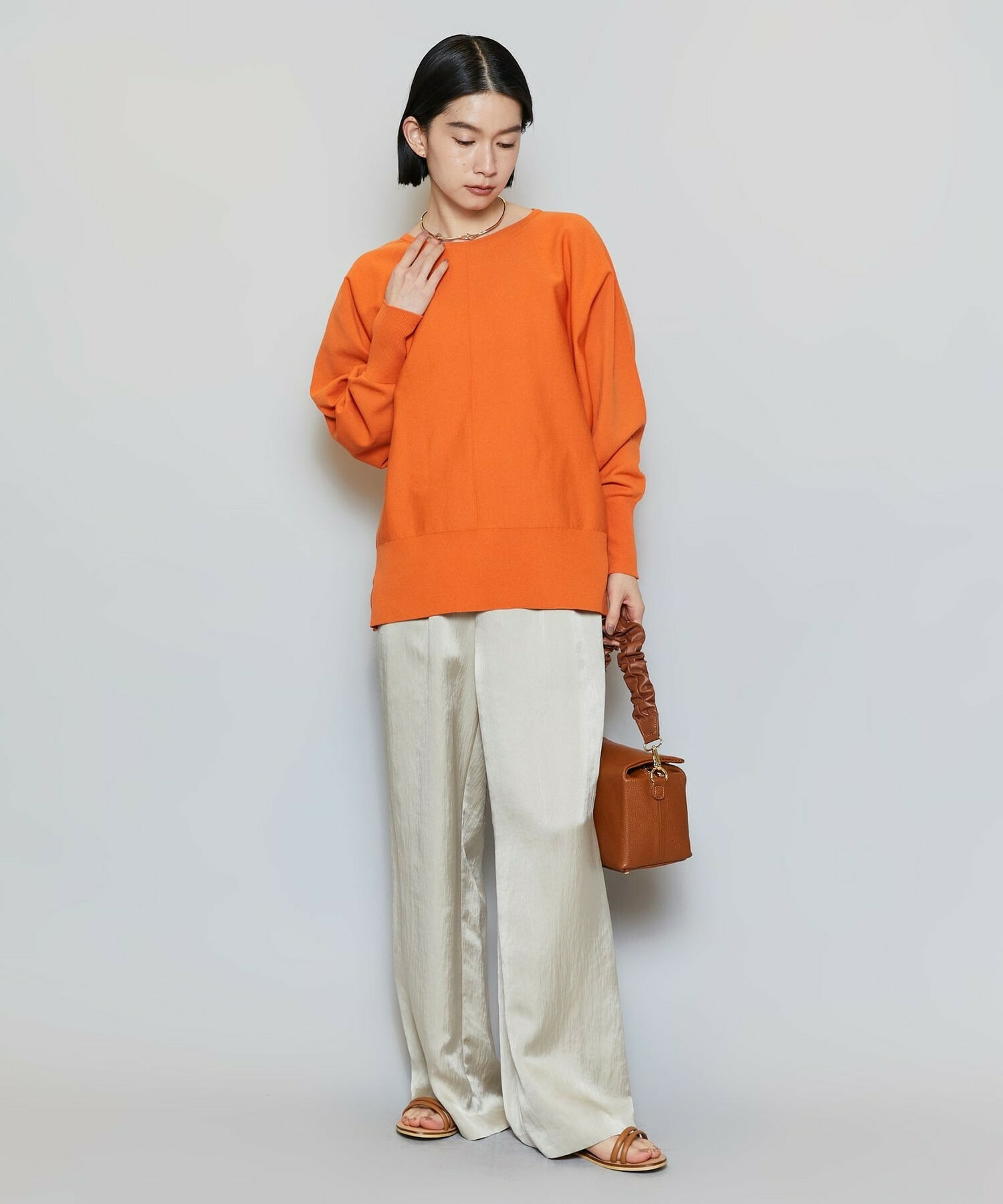 【MOGA】【Lサイズ】コットンフォートニット 詳細画像 ダークネイビー 15