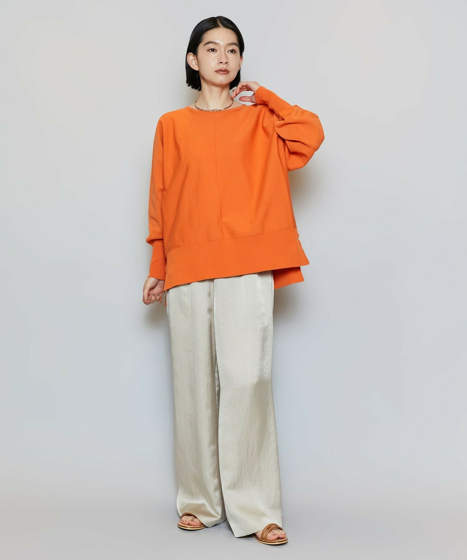 【MOGA】【Lサイズ】コットンフォートニット 詳細画像 ダークネイビー 18