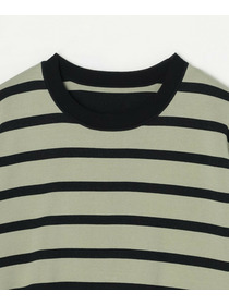 【MOGA】【Lサイズ】リバーシブルボーダーニットトップス 詳細画像 グリーン系その他 23