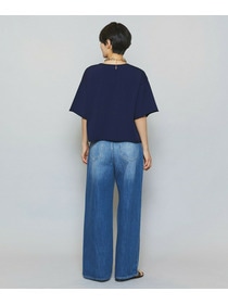 【MOGA】【Lサイズ】カーリングニットクロップドトップス 詳細画像 オレンジ 4