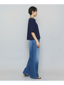 【MOGA】【Lサイズ】カーリングニットクロップドトップス 詳細画像 オレンジ 6