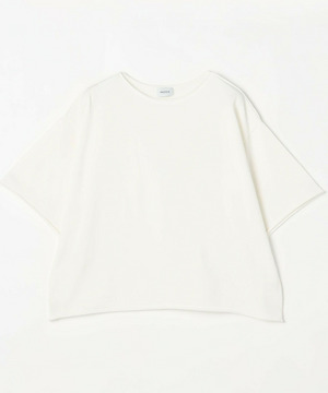 【MOGA】【Lサイズ】カーリングニットクロップドトップス 詳細画像 ホワイト 1