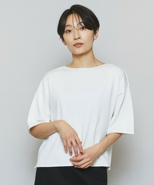 【MOGA】【Lサイズ】カーリングニットクロップドトップス 詳細画像 ホワイト 2