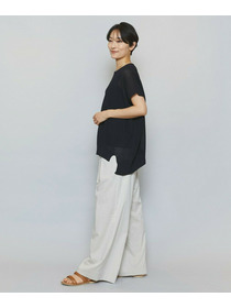 【MOGA】【Lサイズ】TAKUMIドロップショルダーニット 詳細画像 ブラック 4