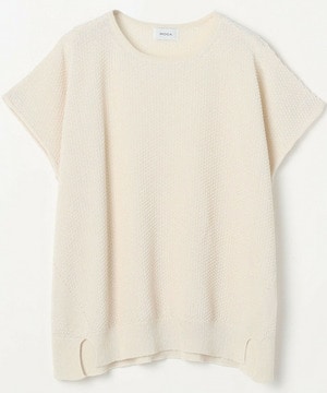 【MOGA】【Lサイズ】TAKUMIドロップショルダーニット 詳細画像 オフホワイト 1