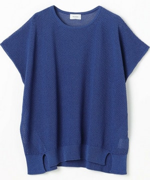 【MOGA】【Lサイズ】TAKUMIドロップショルダーニット 詳細画像 ブルー 1