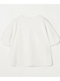 【MOGA】【Lサイズ】クールトリコットVネックドルマンスリーブトップス 詳細画像 ブラック 17