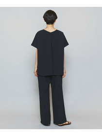 【MOGA】【Lサイズ】クールトリコットクルーネックトップス 詳細画像 ブラック 11