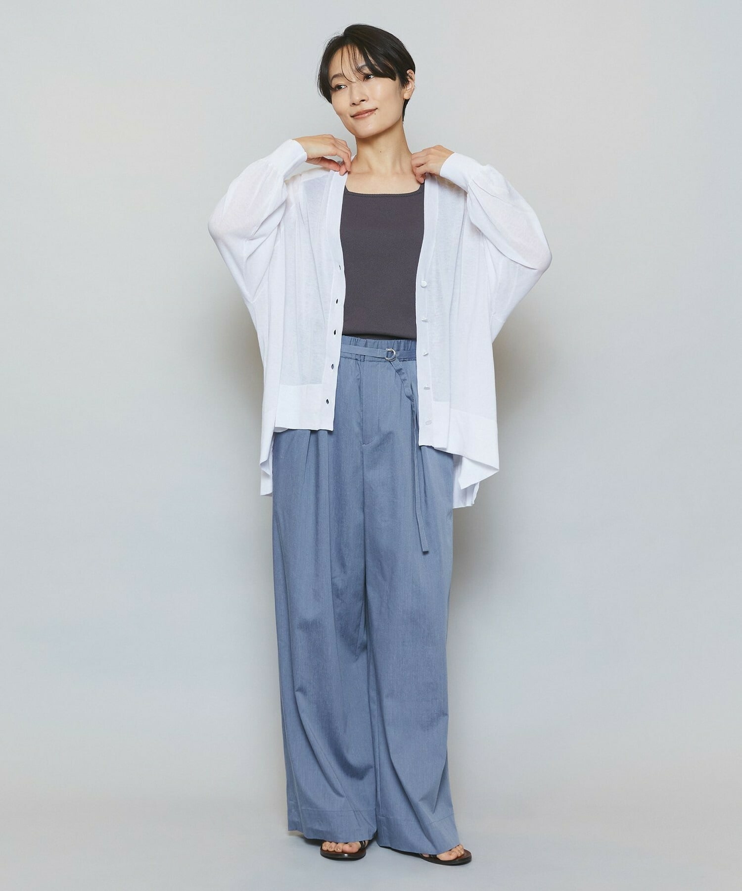 【MOGA】【Lサイズ】ハイテンションテレコリブジャージータンクトップ 詳細画像 ネイビー 5