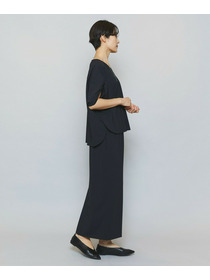 【MOGA】【Lサイズ】クールトリコットIラインタイトスカート 詳細画像 ブラック 10