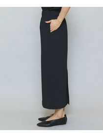 【MOGA】【Lサイズ】クールトリコットIラインタイトスカート 詳細画像 ブラック 15