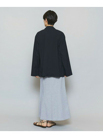 【MOGA】【Lサイズ】ハイゲージ天竺ロングスカート 詳細画像 トップグレー 17