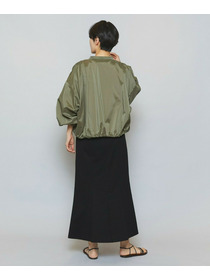 【MOGA】【Lサイズ】ハイゲージ天竺ロングスカート 詳細画像 トップグレー 4