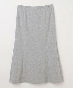 【MOGA】【Lサイズ】ハイゲージ天竺ロングスカート 詳細画像 トップグレー 1