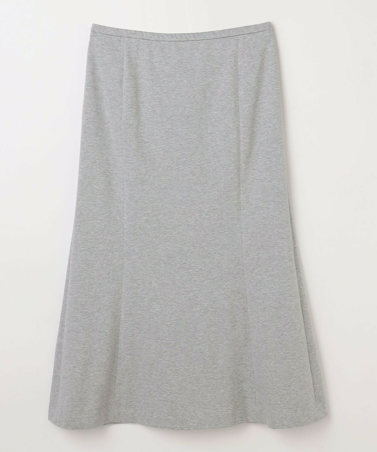 【MOGA】【Lサイズ】ハイゲージ天竺ロングスカート 詳細画像 トップグレー 1