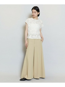 【MOGA】【Lサイズ】ラッセルレーストップス 詳細画像 アイボリー 12