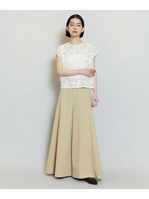 【MOGA】【Lサイズ】ラッセルレーストップス 詳細画像 アイボリー 13