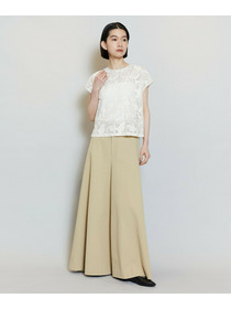 【MOGA】【Lサイズ】ラッセルレーストップス 詳細画像 アイボリー 14