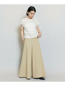 【MOGA】【Lサイズ】ラッセルレーストップス 詳細画像 アイボリー 19